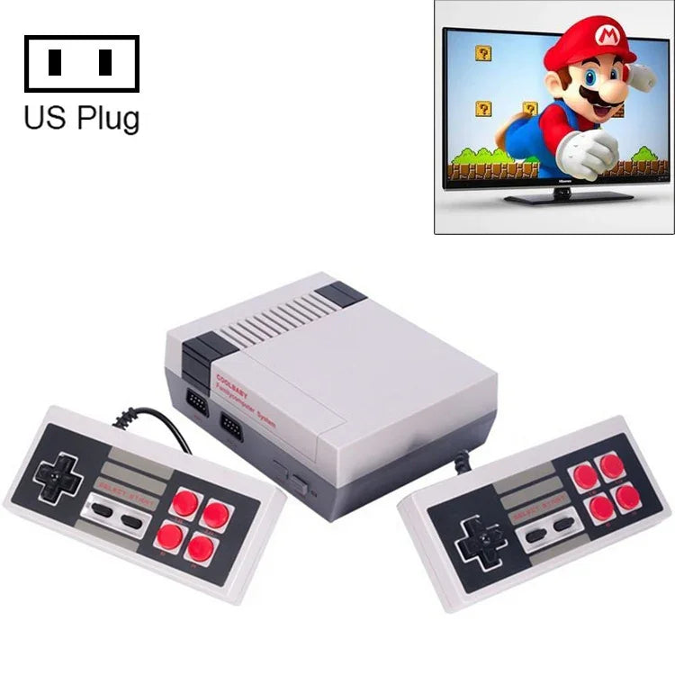Consola de Jogo Mini TV Retro Clássica HDMI HD, 600 Jogos Integrados, Ficha UE, 600 Jogos(Ficha UE), 600 Jogos(Ficha EUA)