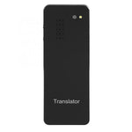 Tradutor de Voz Inteligente Portátil WIFI T9+ para Negócios e Viagens, Tradutor AI em Tempo Real para 27 Línguas, T9+ Preto