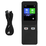 Tradutor de Voz Inteligente Portátil WIFI T9+ para Negócios e Viagens, Tradutor AI em Tempo Real para 27 Línguas, T9+ Preto