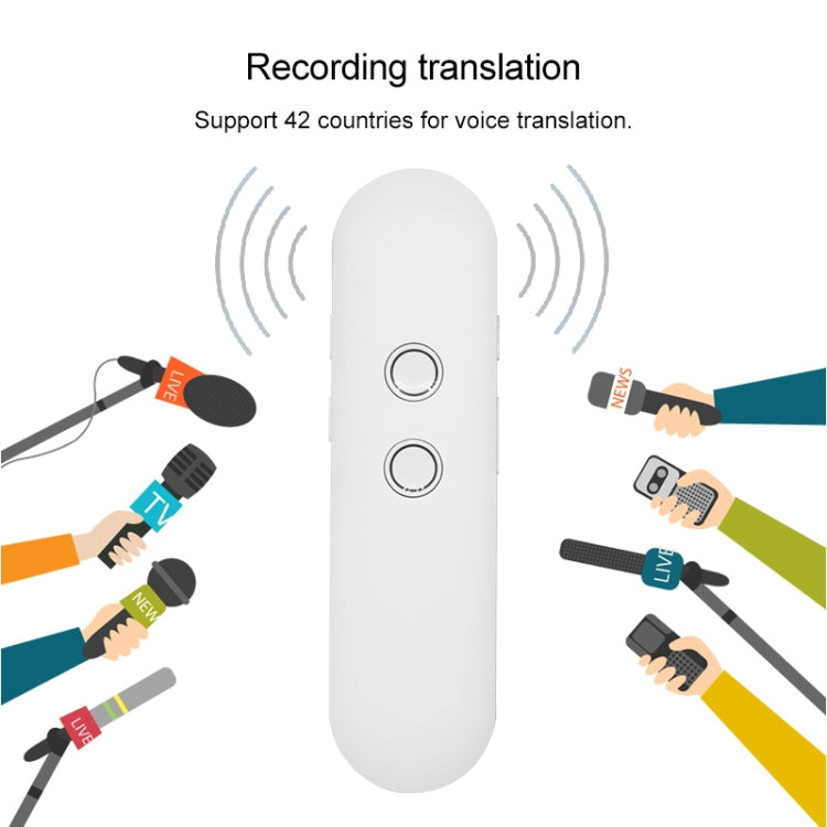 Tradutor de Voz Inteligente Portátil AI T4 para Negócios e Viagens, Máquina de Tradução em Tempo Real Suporta 42 Línguas