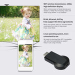 Receptor Dongle de Display WiFi Sem Fios M4 Plus Airplay Miracast DLNA 1080P HDMI TV Stick para iPhone, Samsung e outros Smartphones Android, M4 Plus