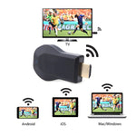 Receptor Dongle de Display WiFi Sem Fios M4 Plus Airplay Miracast DLNA 1080P HDMI TV Stick para iPhone, Samsung e outros Smartphones Android, M4 Plus