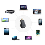 Receptor Dongle de Display WiFi Sem Fios M4 Plus Airplay Miracast DLNA 1080P HDMI TV Stick para iPhone, Samsung e outros Smartphones Android, M4 Plus