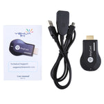 Receptor Dongle de Display WiFi Sem Fios M4 Plus Airplay Miracast DLNA 1080P HDMI TV Stick para iPhone, Samsung e outros Smartphones Android, M4 Plus
