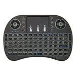 Idioma suportado: Taiwanês Teclado retroiluminado i8 Air Mouse sem fios com touchpad para Android TV Box & Smart TV & PC Tablet & Xbox360 & PS3 & HTPC/IPTV, Taiwanês