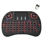Idioma suportado: Italiano Teclado retroiluminado i8 Air Mouse sem fios com touchpad para Android TV Box & Smart TV & PC Tablet & Xbox360 & PS3 & HTPC/IPTV, Italiano