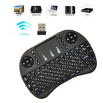 Idioma Suportado: Russo Teclado Sem Fios i8 Air Mouse com Touchpad para Android TV Box & Smart TV & PC Tablet & Xbox360 & PS3 & HTPC/IPTV