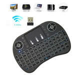 Idioma Suportado: Espanhol Teclado Sem Fios i8 Air Mouse com Touchpad para Android TV Box & Smart TV & PC Tablet & Xbox360 & PS3 & HTPC/IPTV, Espanhol