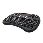 Idioma Suportado: Hebraico Teclado Sem Fios i8 Air Mouse com Touchpad para Android TV Box & Smart TV & PC Tablet & Xbox360 & PS3 & HTPC/IPTV, Hebraico