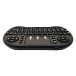 Idioma Suportado: Inglês Teclado Sem Fios i8 Air Mouse com Touchpad para Android TV Box & Smart TV & PC Tablet & Xbox360 & PS3 & HTPC/IPTV, Inglês