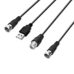 Antena Digital HD Ultra-fina para Interior com Amplificador de Longo Alcance de 50 Milhas
