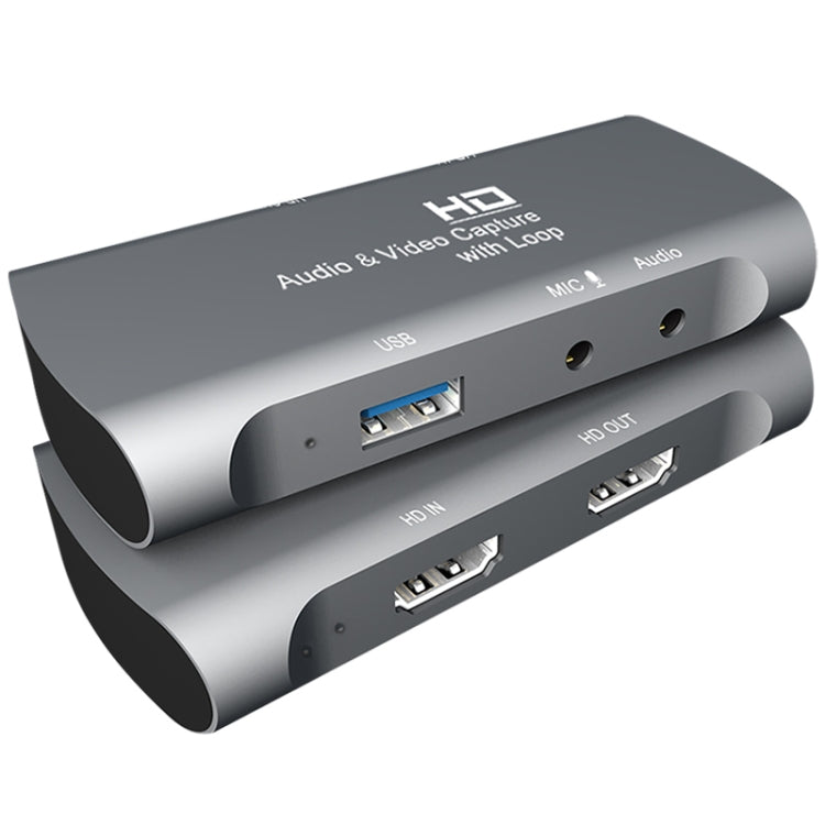 Caixa de Captura de Vídeo e Áudio USB 2.0 Z27 com Entrada HDM Fêmea + Microfone para HDM Fêmea, Z27