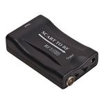 Conversor de Vídeo SCART para RF, Suporta RF67.25MHz, 61.25MHz, SCART para RF