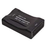 Conversor de Vídeo SCART para RF, Suporta RF67.25MHz, 61.25MHz, SCART para RF