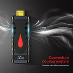X96 S400 Android 10.0 Mini TV Stick, Allwinner H313 Quad Core ARM Cortex A53, 1GB + 8GB, Suporte WiFi, HDMI, Cartão TF, USB, 1GB+8GB