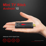 X96 S400 Android 10.0 Mini TV Stick, Allwinner H313 Quad Core ARM Cortex A53, 2GB + 16GB, Suporte WiFi, HDMI, Cartão TF, USB, 2GB+16GB