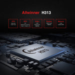 X96 S400 Android 10.0 Mini TV Stick, Allwinner H313 Quad Core ARM Cortex A53, 2GB + 16GB, Suporte WiFi, HDMI, Cartão TF, USB, 2GB+16GB