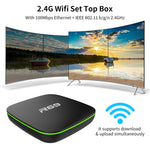 R69 1080P HD Smart TV BOX Android 4.4 Media Player com Comando à Distância, Quad Core Allwinner H3, RAM: 1GB, ROM: 8GB, WiFi 2.4G, LAN, Ficha UE, 1GB+8GB