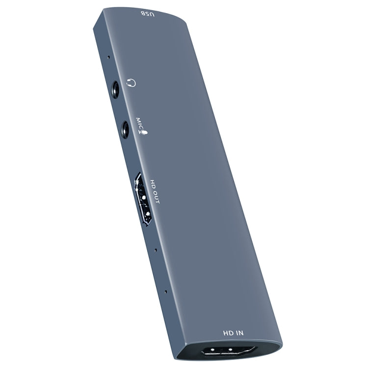 Z46 Placa de Captura de Vídeo HDMI + Microfone + Áudio + USB com Loop, Z46