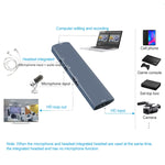 Z46 Placa de Captura de Vídeo HDMI + Microfone + Áudio + USB com Loop, Z46