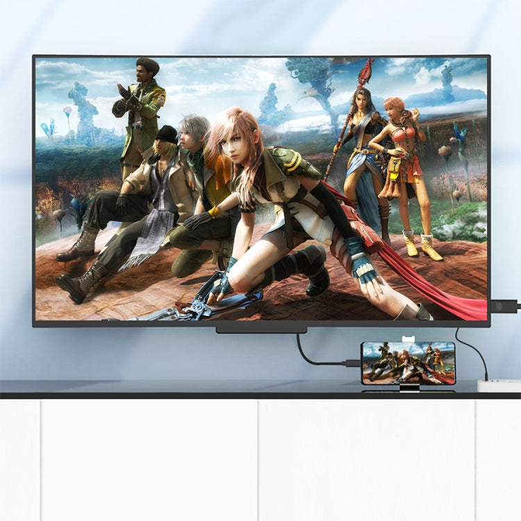 UC506 Cabo USB-C / Tipo-C para HDMI 2K 60Hz HDTV, UC506