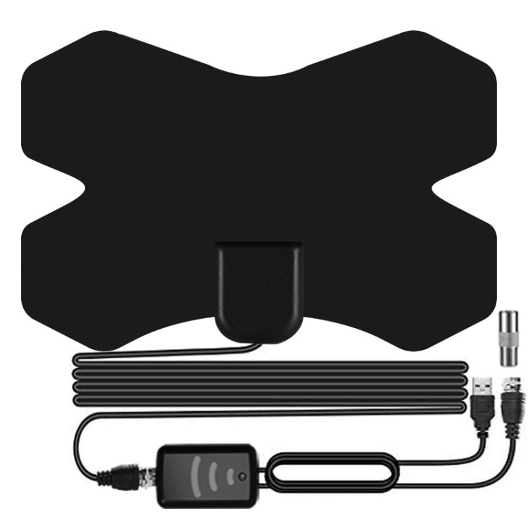 Antena HDTV 4K X Shield 25dB MYC-HDTV050, Alcance de Receção: 150 Milhas, MYC-HDTV050
