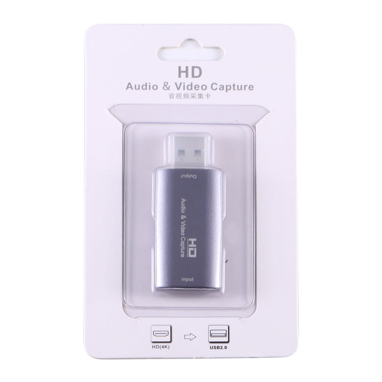 Z26 Dispositivo Placa de Captura de Áudio e Vídeo USB 3.0 HDMI 4K HD, Z26