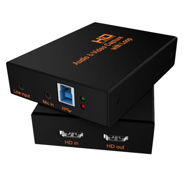 Z28 Caixa de Captura de Vídeo e Áudio HDMI Fêmea Profissional + Microfone + Entrada de Linha para HDMI Fêmea USB 3.0, Z28