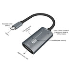 Z29A Caixa de Captura de Vídeo e Áudio HDMI Fêmea para USB-C / Tipo-C Macho, Z29A