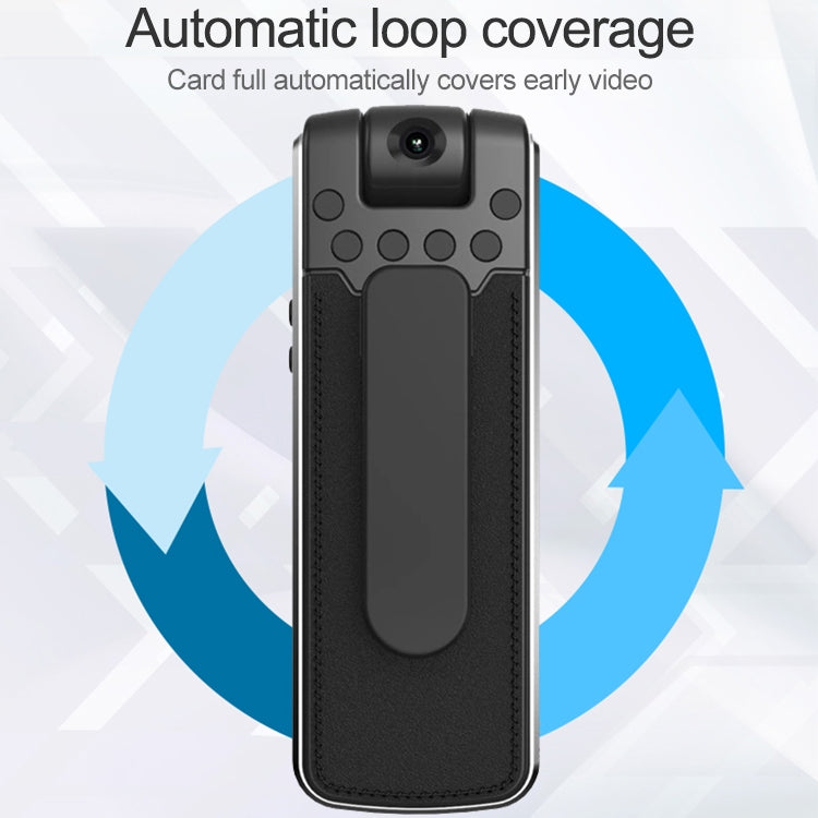 Caneta Gravadora com Design de Clipe Traseiro B18, Câmara HD 1080P, Suporta Detecção de Movimento / Visão Noturna por Infravermelhos / Câmara com Rotação de 180 Graus / Cartão TF