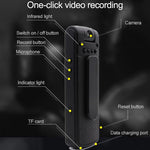 Caneta Gravadora com Design de Clipe Traseiro B18, Câmara HD 1080P, Suporta Detecção de Movimento / Visão Noturna por Infravermelhos / Câmara com Rotação de 180 Graus / Cartão TF