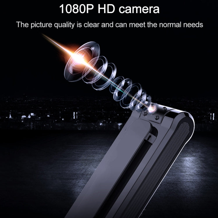Gravador de Vídeo com Câmara HD 1080P e Design de Clipe Traseiro B19, Suporta Detecção de Movimento / Visão Noturna por Infravermelhos / Câmara com Rotação de 180 Graus / Cartão TF / OTG