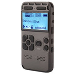 Gravador de Voz Portátil VM181, 8GB, Suporta Reprodução de Música / Cartão TF / Entrada LINE-IN e Gravação Telefónica