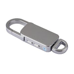 Gravador de Voz Portátil VM800 com Chaveiro, 8GB, Suporta Reprodução de Música