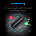 Caneta de gravação de voz com controlo por voz, redução de ruído HD inteligente Q70, 8GB