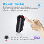 Caneta de gravação de voz com controlo por voz, redução de ruído HD inteligente Q70, 16GB