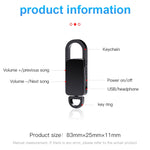 Caneta de gravação portátil com redução de ruído HD S20, porta-chaves, 64GB