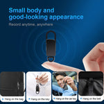 Caneta de gravação portátil com redução de ruído HD S20, porta-chaves, 64GB