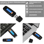 Gravador de voz portátil USB U-Disk recarregável SK001, sem memória, sem memória
