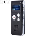 Caneta de gravação de voz HD com redução de ruído inteligente SK012, preta, 32GB