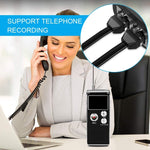 Caneta de gravação de voz HD com redução de ruído inteligente SK012, preta, 32GB