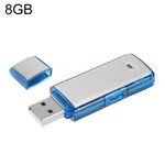 Gravador de voz portátil recarregável U-Disk para reuniões SK858, 8GB