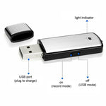 Gravador de voz portátil recarregável U-Disk para reuniões SK858, 16GB