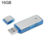 Gravador de voz portátil recarregável U-Disk para reuniões SK858, 16GB