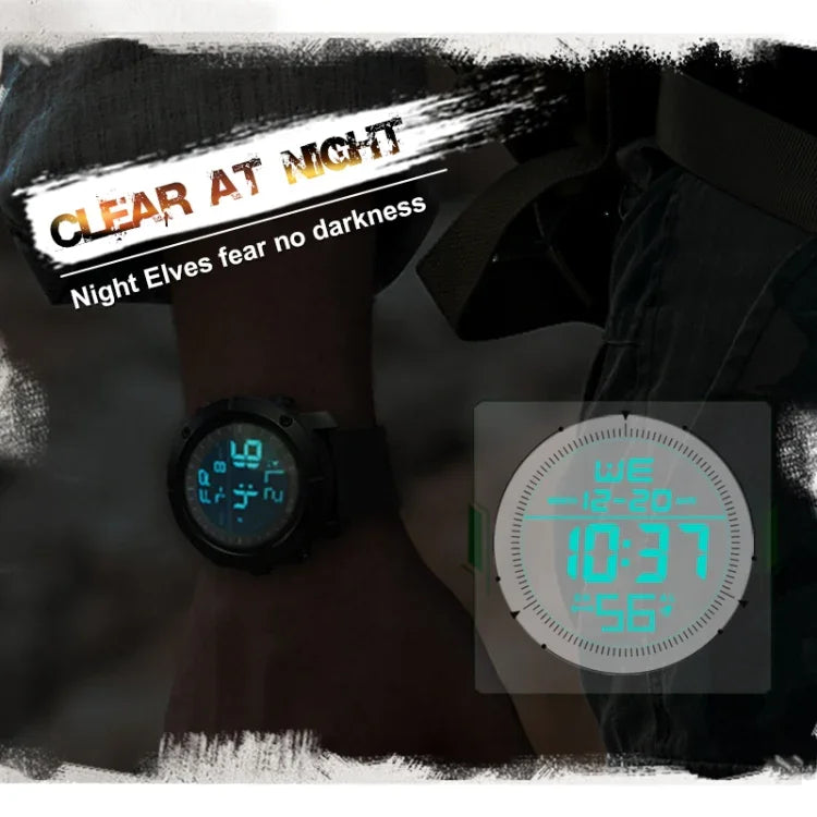 Relógio Digital Inteligente Masculino TANK North Edge, Profissional, Militar, para Desporto ao Ar Livre, à Prova de Água, para Corrida e Natação, TANK North Edge