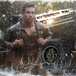 Relógio Digital Inteligente Masculino TANK North Edge, Profissional, Militar, para Desporto ao Ar Livre, à Prova de Água, para Corrida e Natação, TANK North Edge