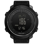 Relógio Inteligente Electrónico Multi-funções NORTH EDGE para Desporto ao Ar Livre, à Prova de Água, Suporta Medição de Humidade / Previsão do Tempo / Medição de Velocidade, Estilo: Correia de Nylon, Correia de Nylon