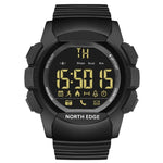 Relógio Inteligente Bluetooth Multi-funções NORTH EDGE AK com Retroiluminação LED, Suporta Lembrete de Chamadas Recebidas, Cronómetro Inteligente, Lembrete de Informações, AK