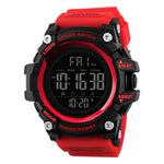 SKMEI 1384 Relógio Digital Masculino Multifuncional para Moda ao Ar Livre, Noctilucente, à Prova de Água, LED