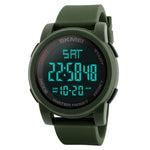 SKMEI 1257 Relógio Digital Desportivo Masculino de Moda para Exterior, à Prova de Água 50m